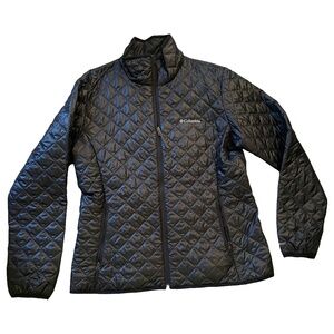 Columbia Women's Black  jacket - winter jacket - size L omni heat